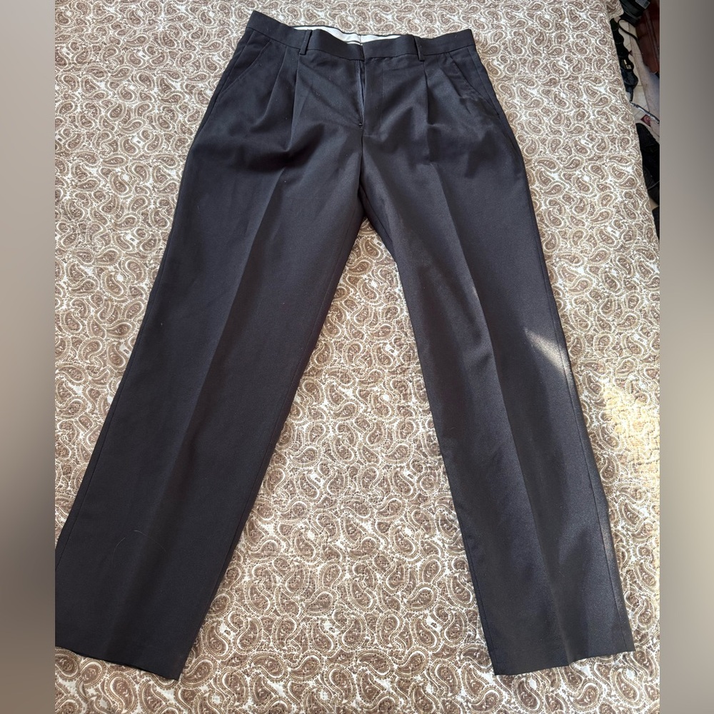 Classic Black Men's Dress Trousers